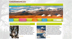 Desktop Screenshot of chamanisme.eu